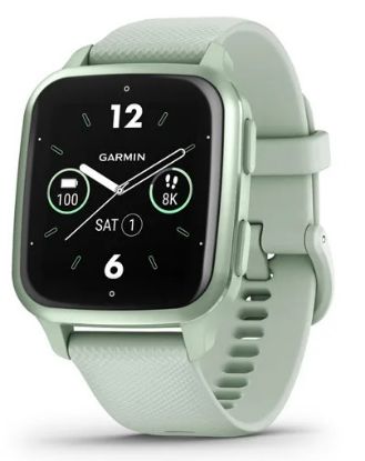  Зображення Смарт-годинник Garmin Venu Sq 2 Cool Mint/Metallic Mint (010-02701-02) 